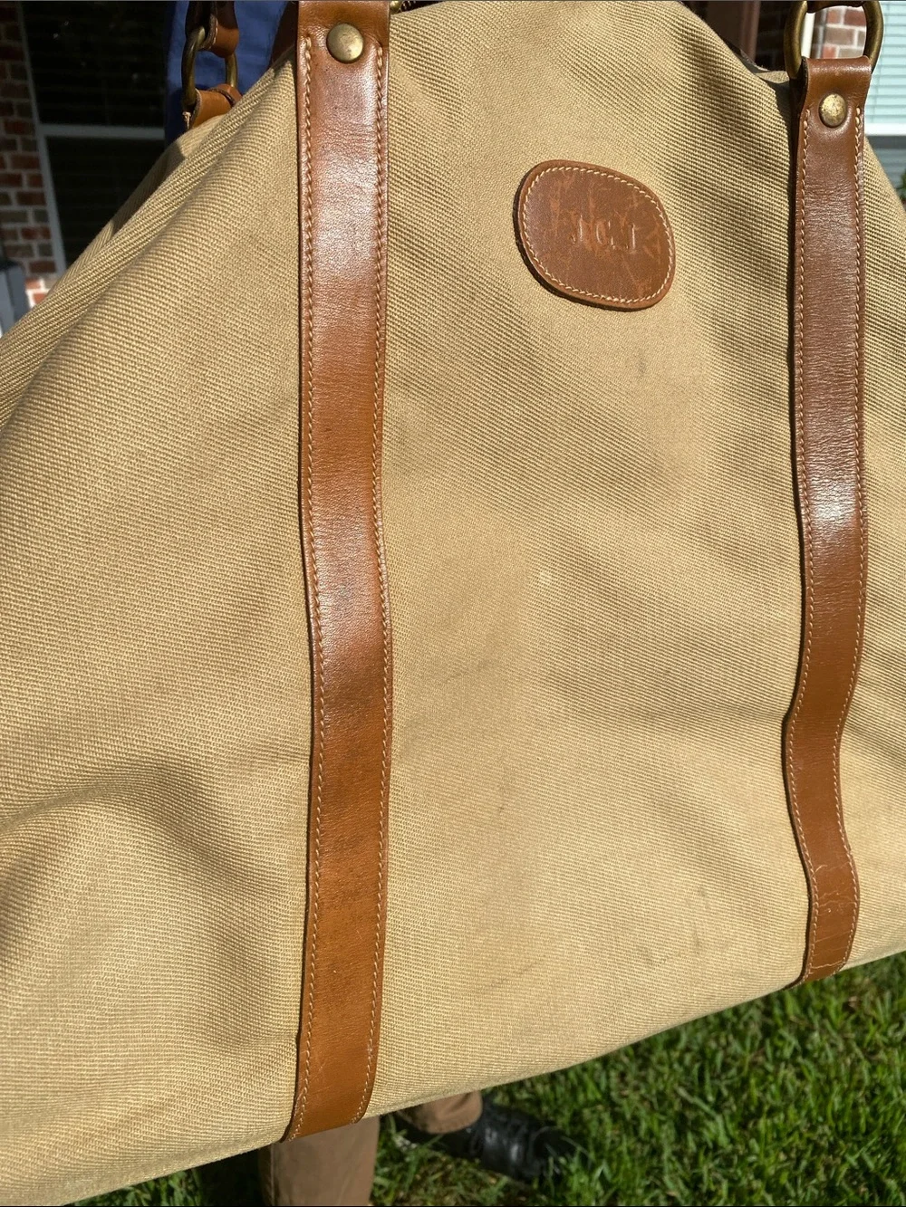 Vintage Ghurka Marley Hodgson No. 98 CAVALIER lll Large Safari Duffel Bag